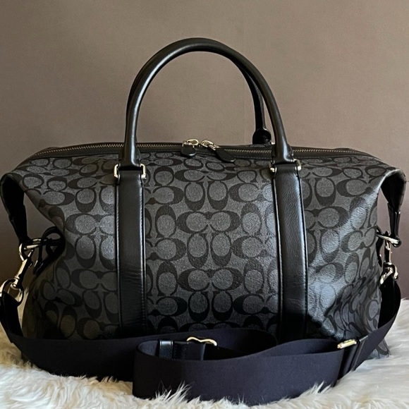 💰SOLD - F54776 - Coach Voyager Bag in Signature Canvas - Picture 6 of 11